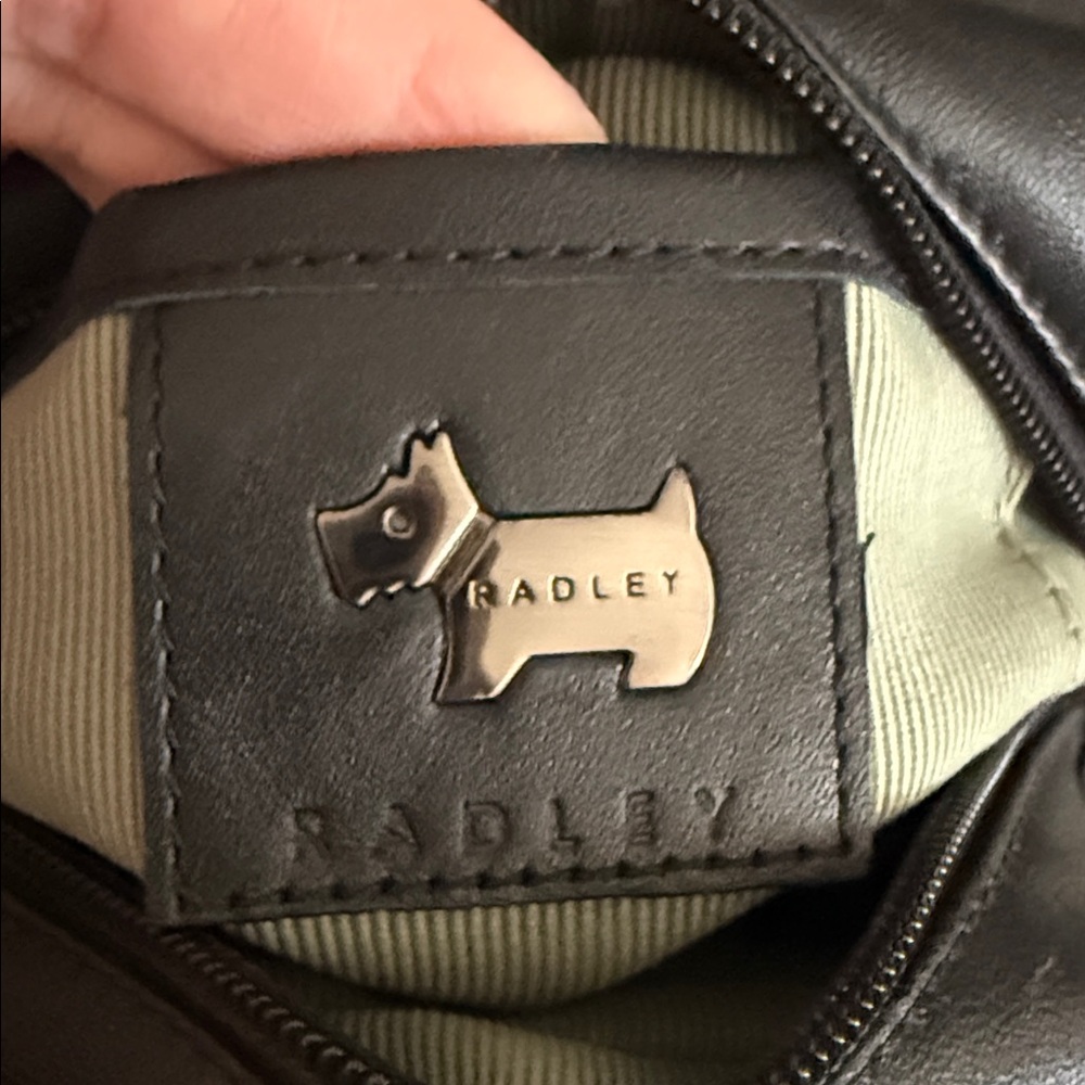Radley London | Mini Bag Small Purse 54420 Black/Green - Picture 14 of 16